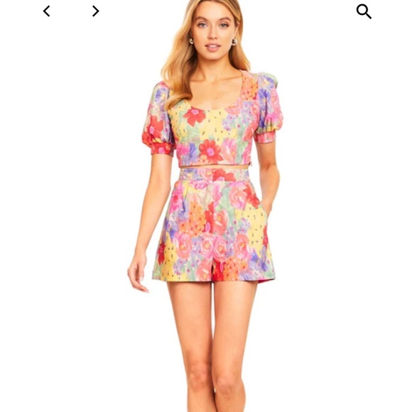 Amanda Uprichard Floral Two Piece Set - Picture 8 of 8